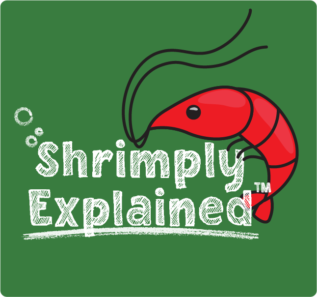 Shrimply Explained Logo